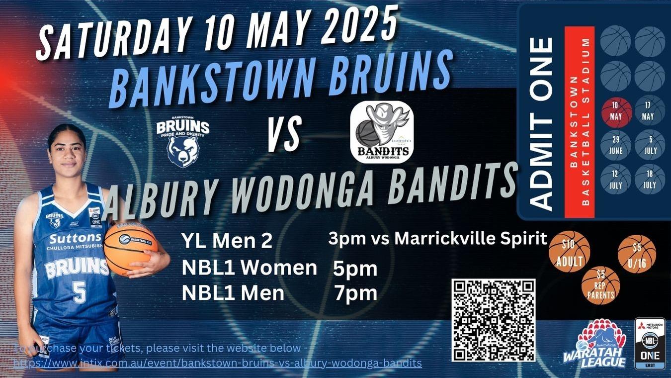2025 NBL1 Bankstown Bruins v Albury Bandits