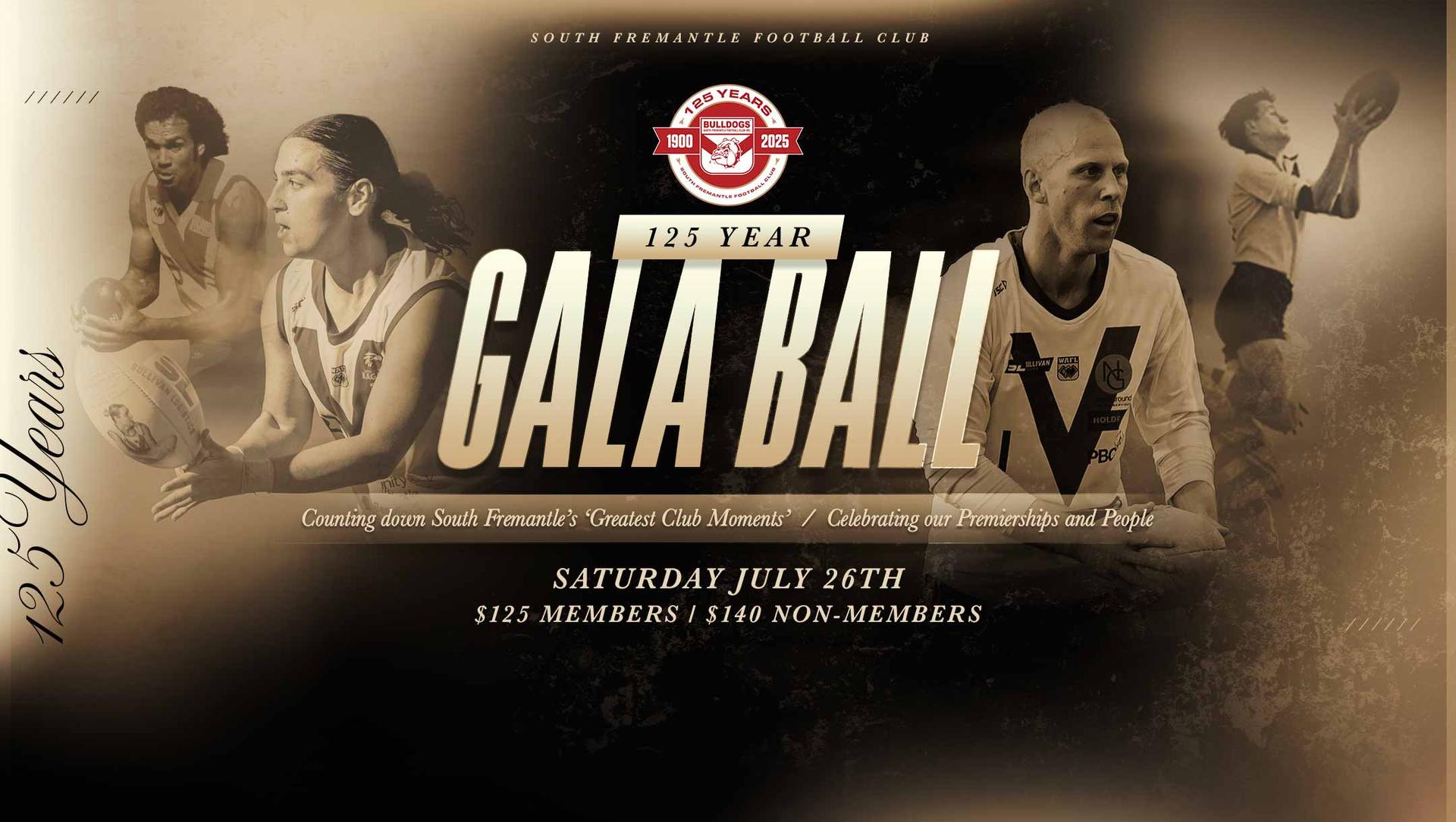 South Fremantle FC 125 YEAR GALA BALL