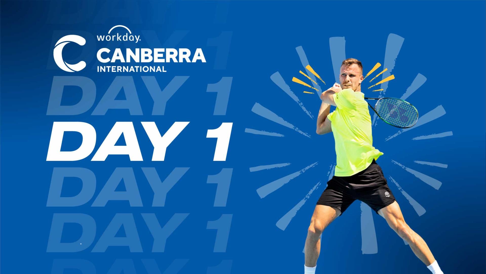Workday Canberra International 2026 - Day 1