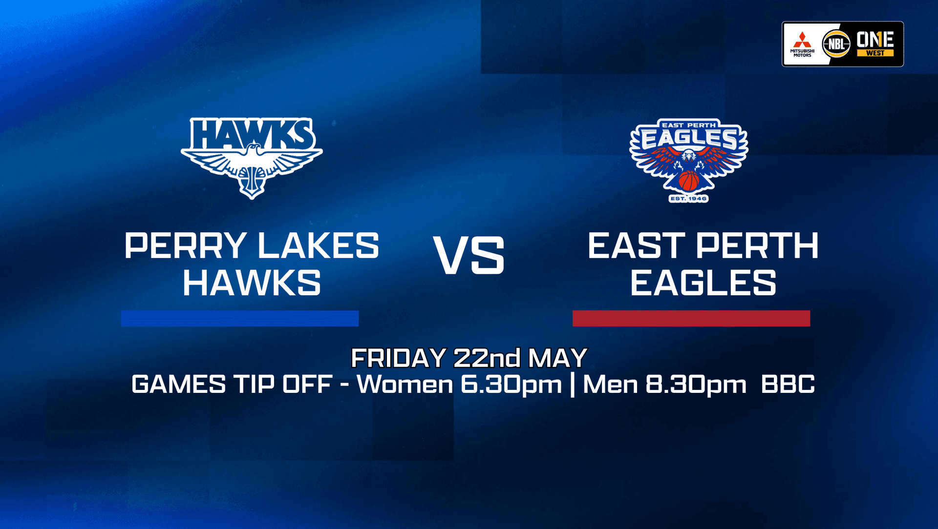 2026 NBL1 | Round 9 | Perry Lakes Hawks v  East Perth Eagles