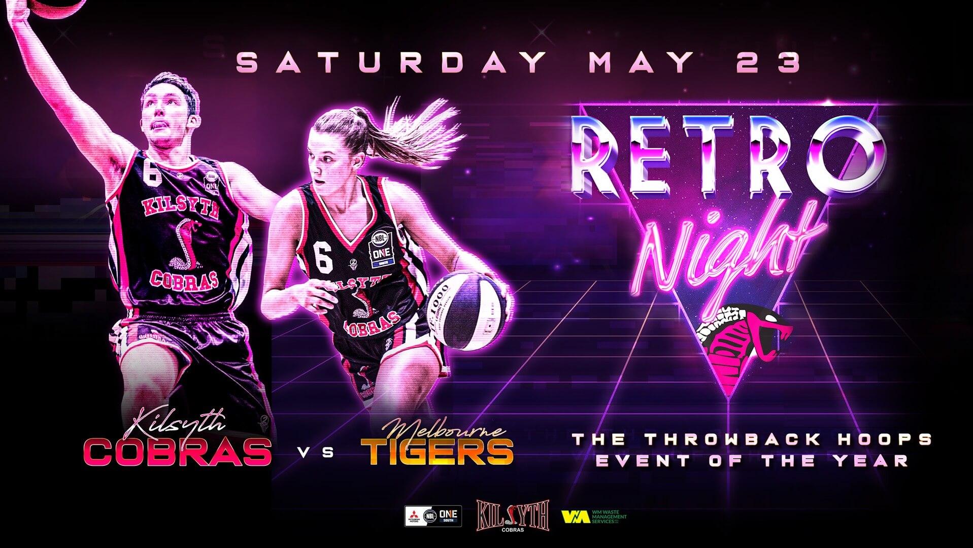 NBL1 Retro Night - Cobras v Tigers