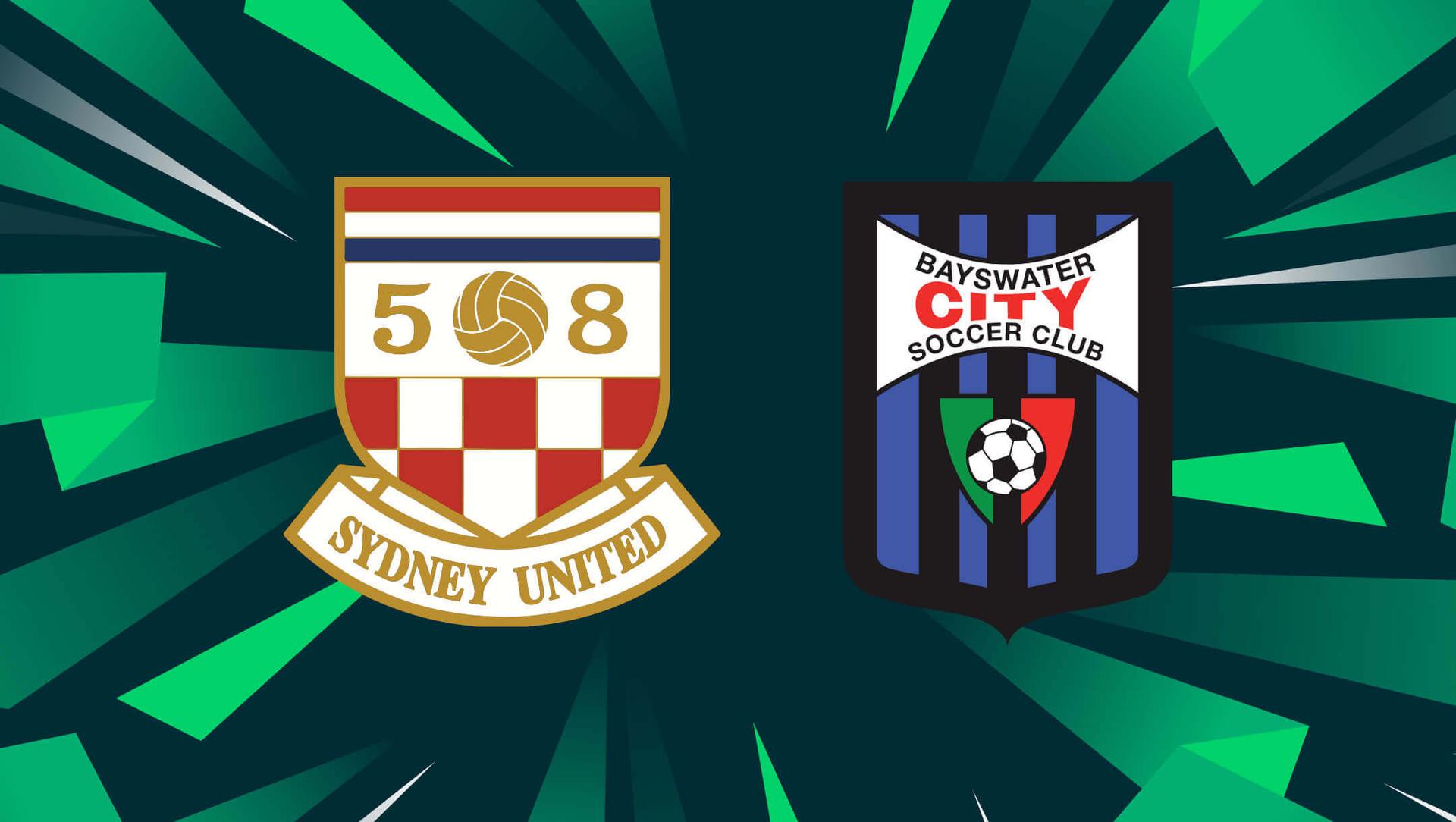 Bayswater City vs Sydney United 58 FC Bayswater City vs Sydney United 58 FC
