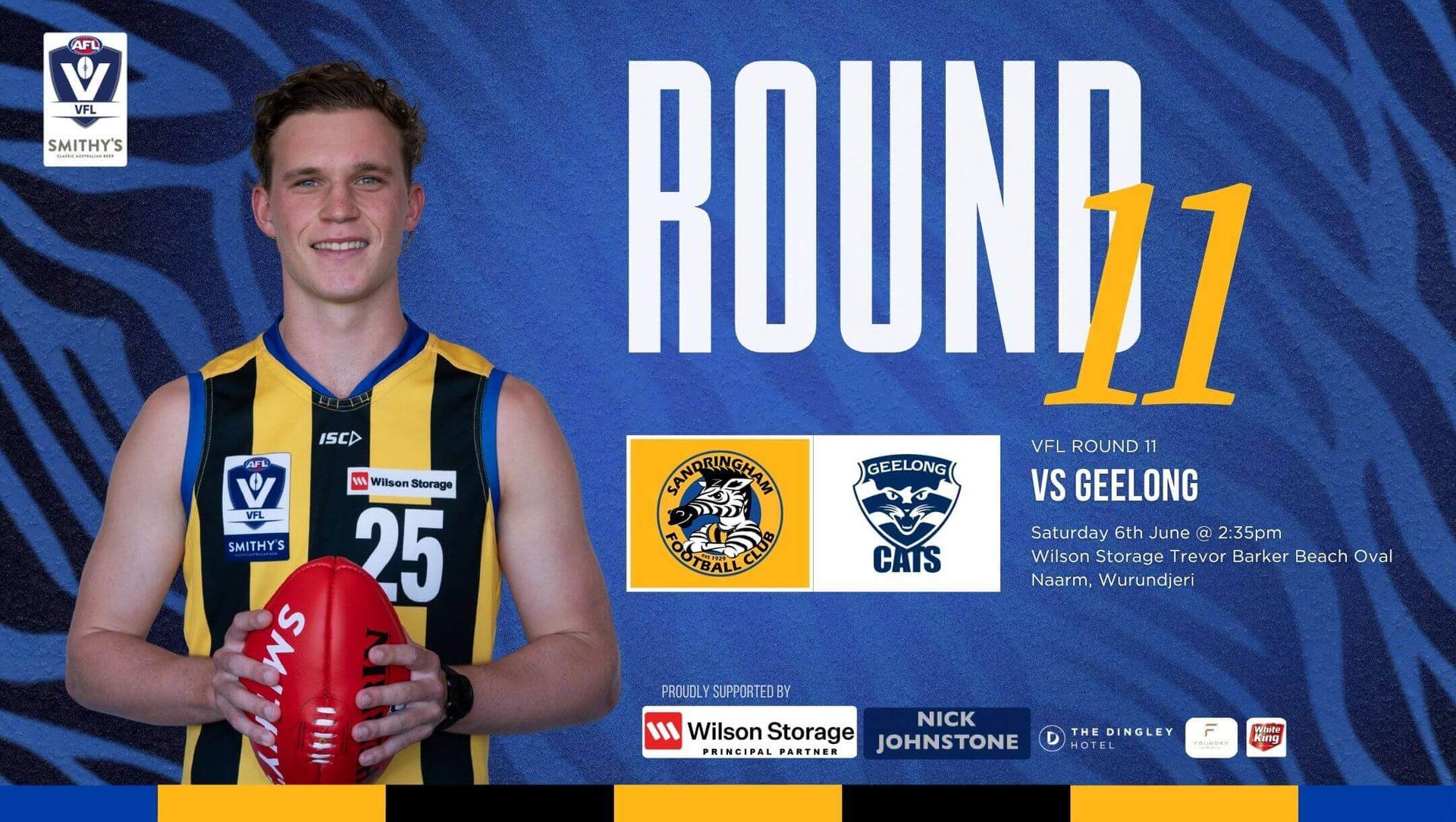 VFL Round 11 - Sandringham v Geelong VFL Round 11 - Sandringham v Geelong