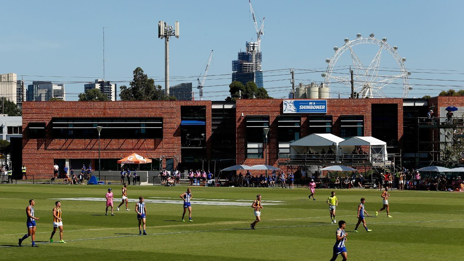 Image of Arden Street Oval in North Melbourne, Victoria