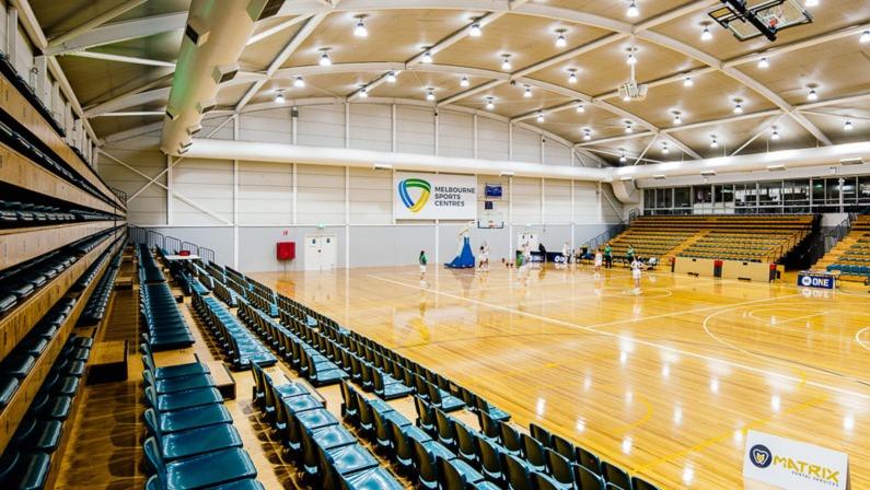 Image of MSAC Basketball Stadium in Albert Park, Victoria